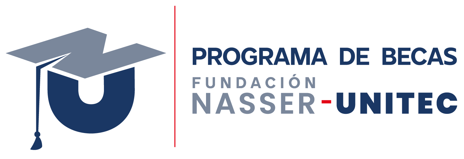 Logo de becas Fundación Nasser UNITEC